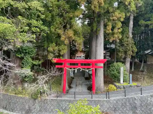 須山浅間神社の鳥居