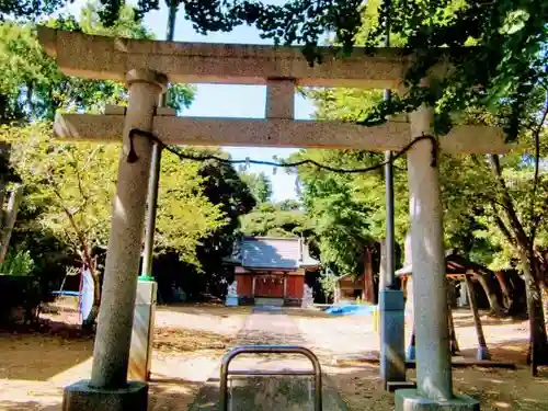 熊野神社の鳥居