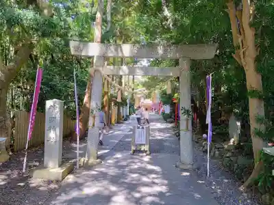神明神社（石神さん）の鳥居