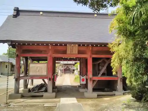 冨士浅間神社の山門