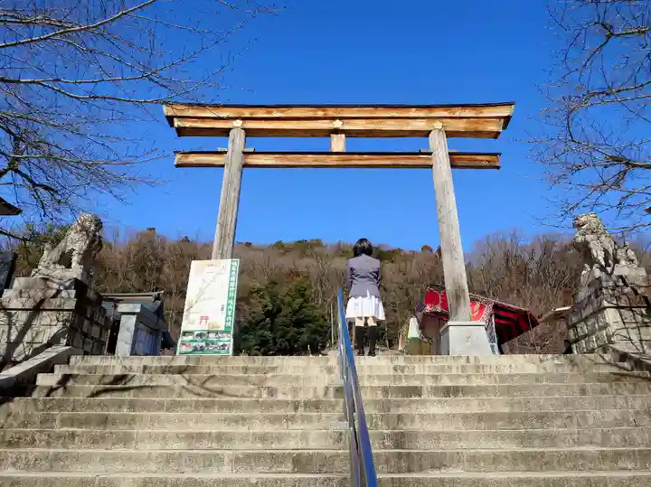 福島縣護國神社の鳥居