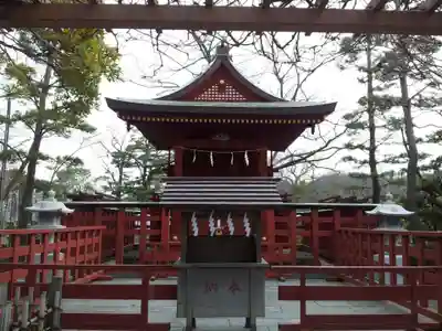 旗上弁財天社の本殿・本堂