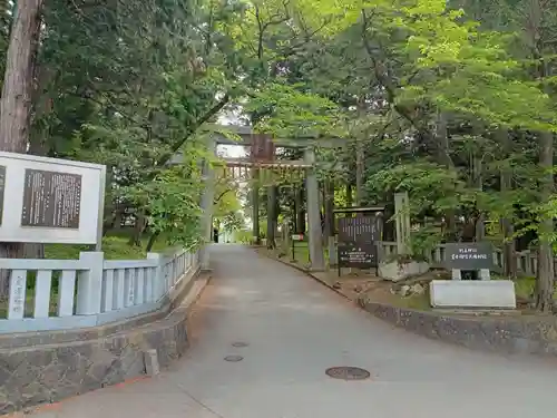 冨士御室浅間神社の鳥居