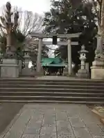 (下館)羽黒神社の鳥居