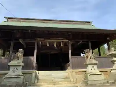 草谷天神社の本殿・本堂
