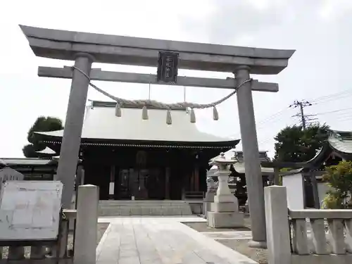 水元神社の鳥居