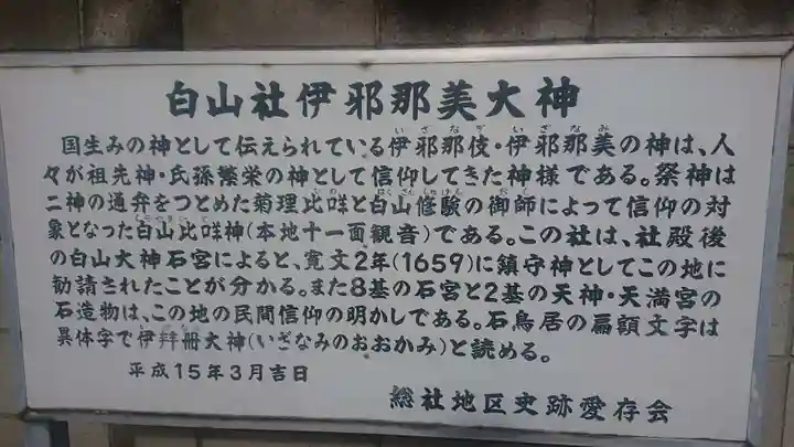 白山神社のその他建物