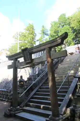 笠山坐神社の鳥居