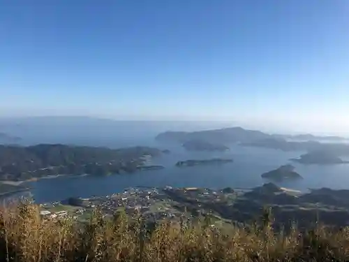 倉岳神社の景色