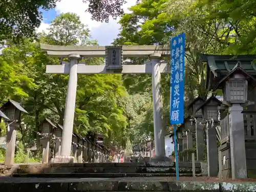 南湖神社の鳥居