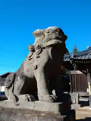 伏木香取神社の狛犬