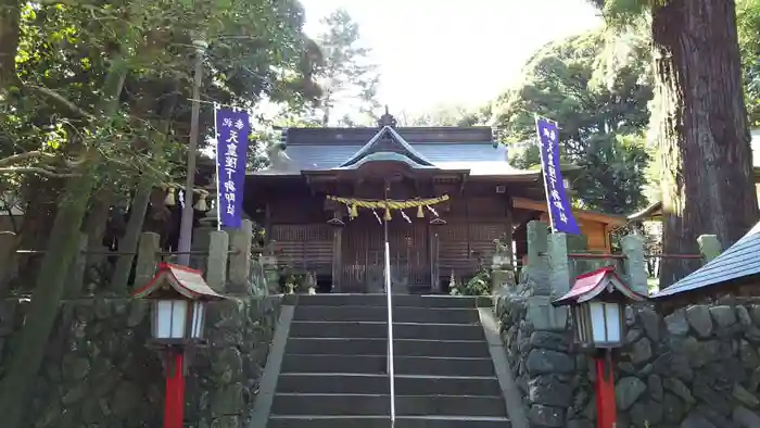 川尻八幡宮の本殿