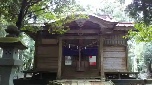 伊勢神明社の本殿