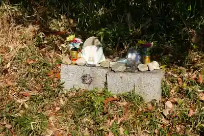 中山寺奥之院の地蔵