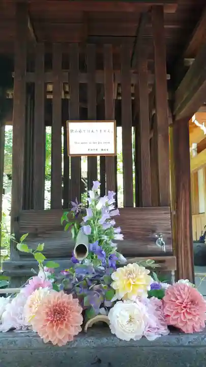 勝林寺の手水舎