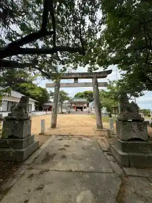 豊功神社の鳥居