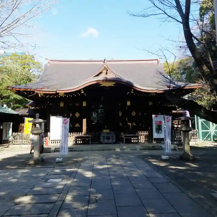 渋谷氷川神社の本殿・本堂