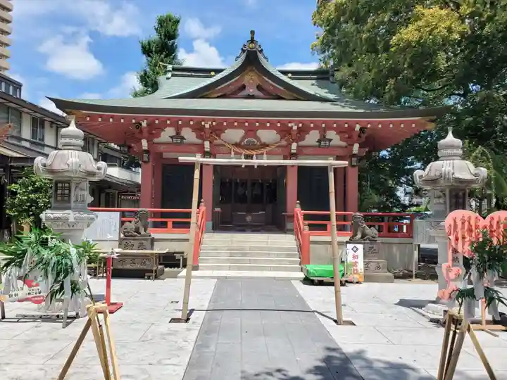 越谷香取神社の本殿・本堂