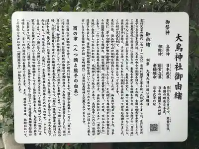大鳥神社の歴史