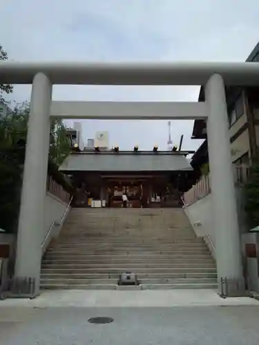 芝大神宮の鳥居