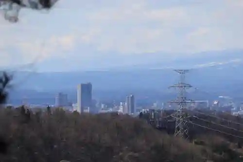 三渡神社の景色