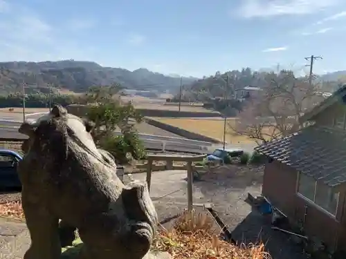 蔵王神社の景色