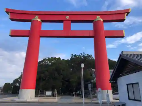 自凝島神社の鳥居