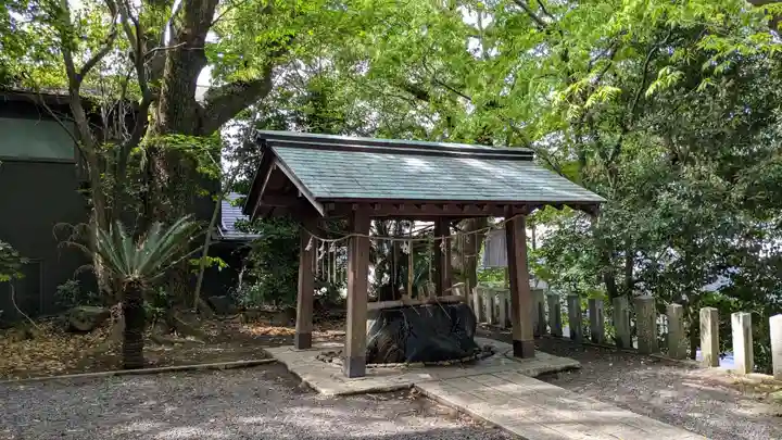 山王神社の手水舎