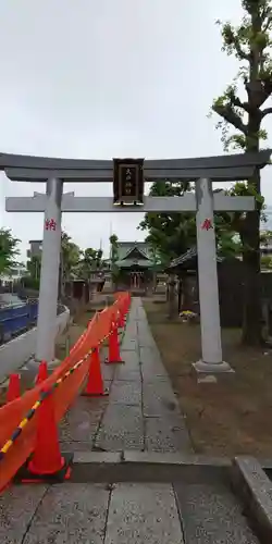 大戸神社の鳥居