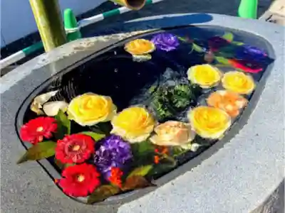 駒込妙義神社の手水舎