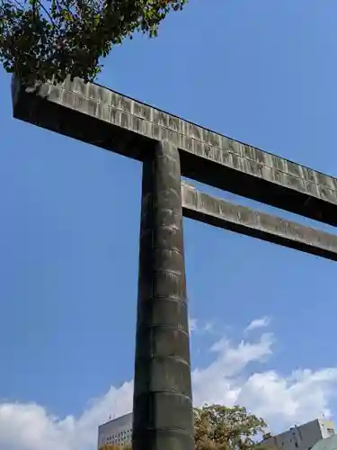 三重縣護國神社の鳥居