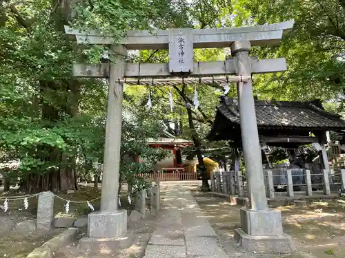 諏方神社の鳥居