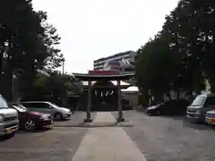 乞田八幡神社の鳥居