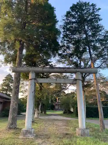 熊野神社の鳥居