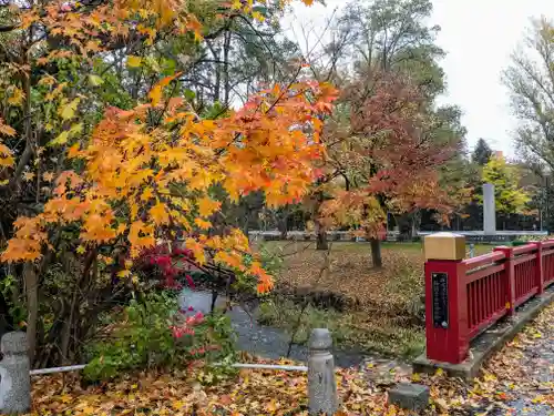 札幌護國神社の庭園