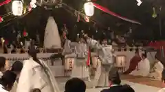 三納代八幡神社のお祭り