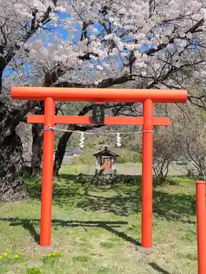 天神宮(伝河原氏屋敷跡)の鳥居