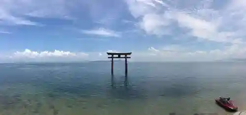 白鬚神社の鳥居