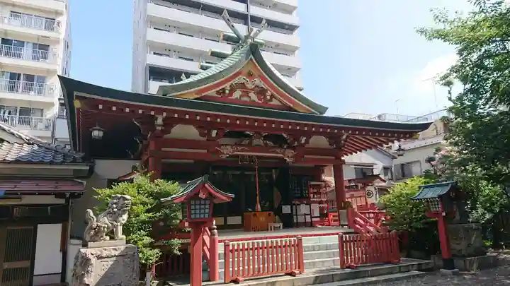 秋葉神社の本殿・本堂