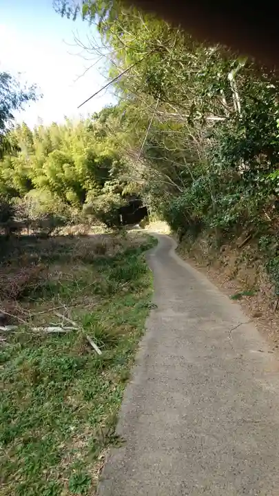 伊射波神社の周辺