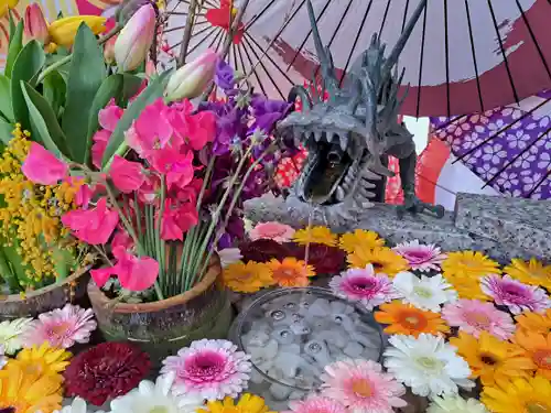 札幌諏訪神社の手水