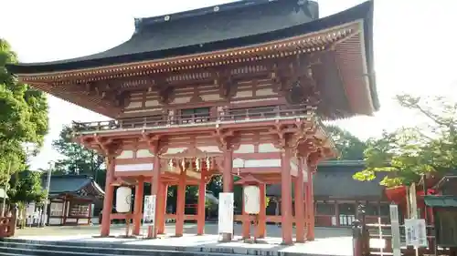 津島神社の山門・神門