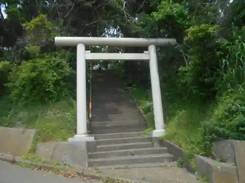 神明神社の鳥居