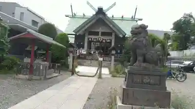 簸川神社の狛犬