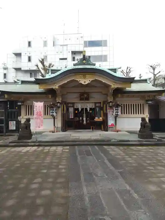 高輪神社の本殿・本堂