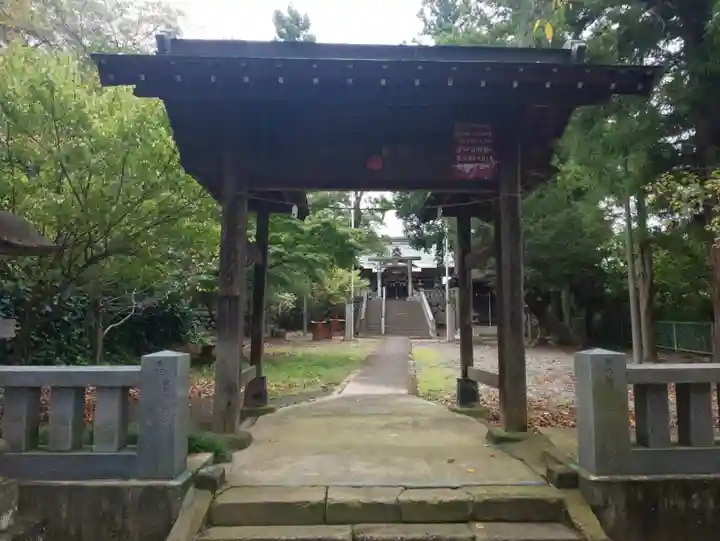 熊野神社の山門・神門