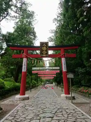 大崎八幡宮の鳥居
