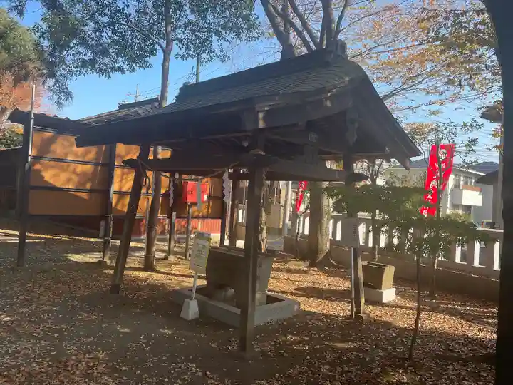 天縛皇神社の手水舎