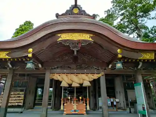 越中一宮 髙瀬神社の本殿・本堂