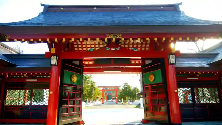 北海道護國神社の山門・神門